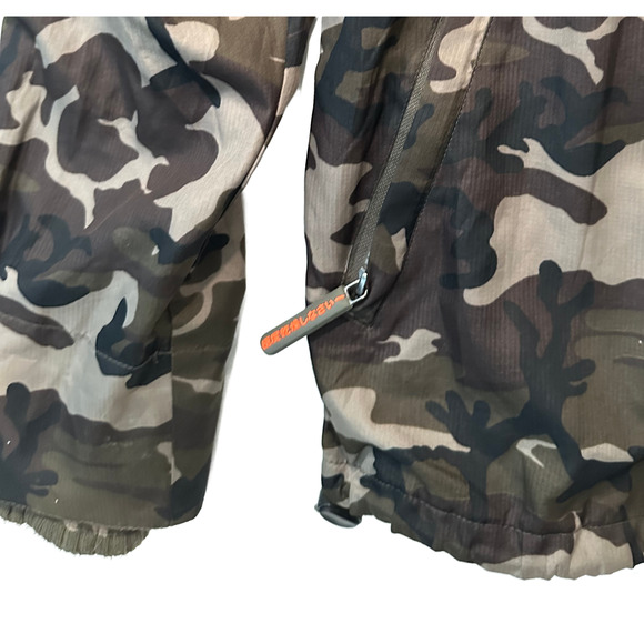 Superdry Japan Camo Mesh Lined Long Sleeve Hooded Windcheater Mens size Medium - Picture 11 of 16